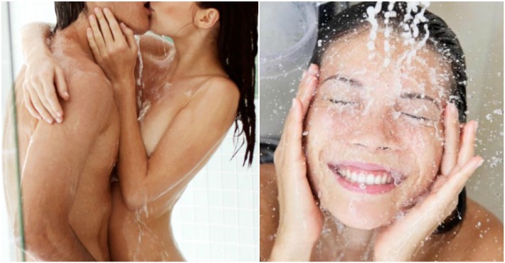 Horny shower photos